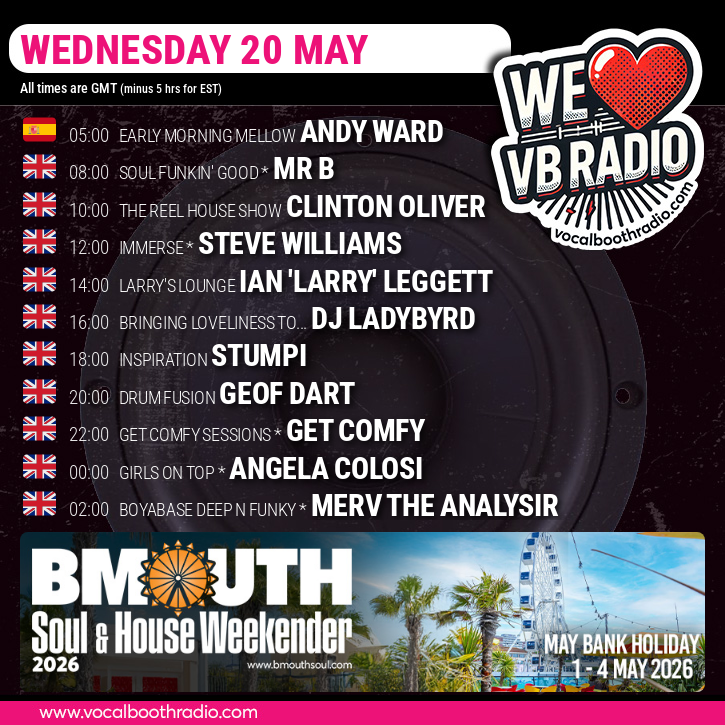 Read more about the article VBR Schedule, 20 May 2026